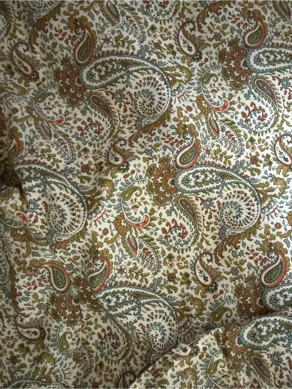 Girls Paisley Blouse with collar - Multi-Color. Olive Juice Brand.